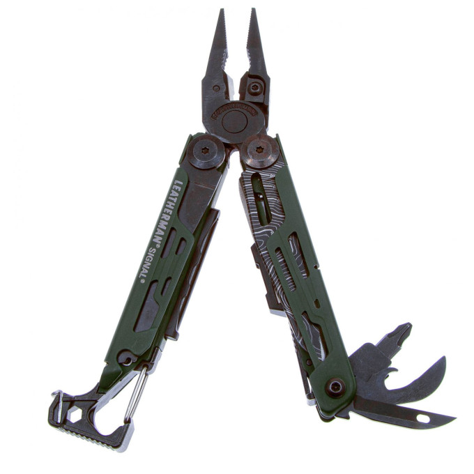 Мультитул LEATHERMAN SIGNAL GREEN TOPO 832692
